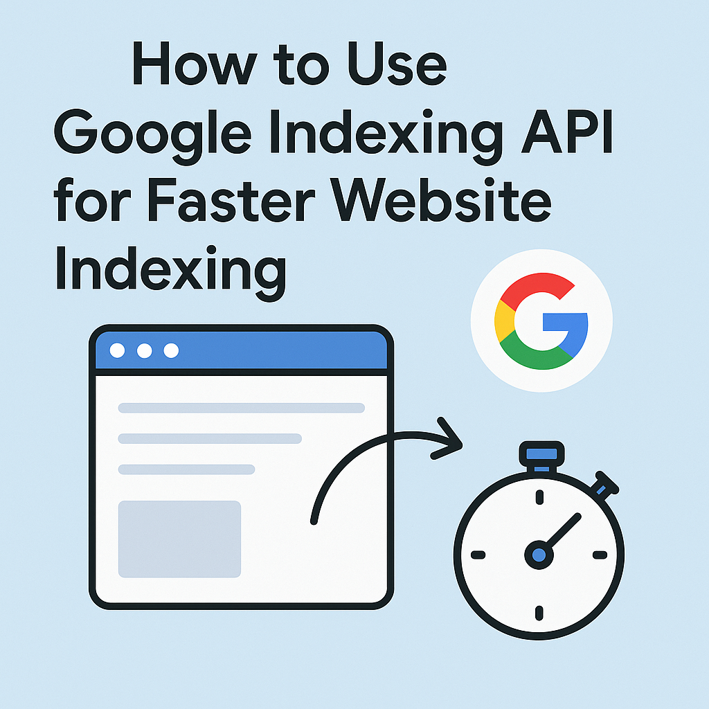 How to Use Google Indexing API for Faster Website Indexing